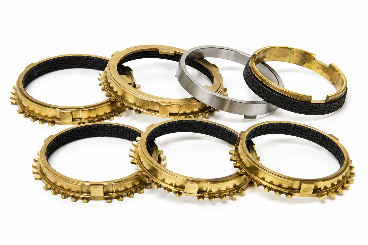 Synchrotech 93-01 Prelude H22 1-5 Carbon Synchro Set